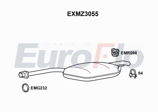 EuroFlo EXMZ3055