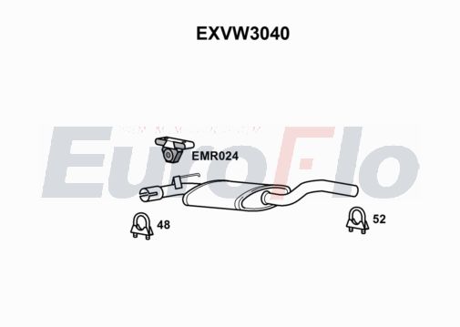 EuroFlo EXVW3040