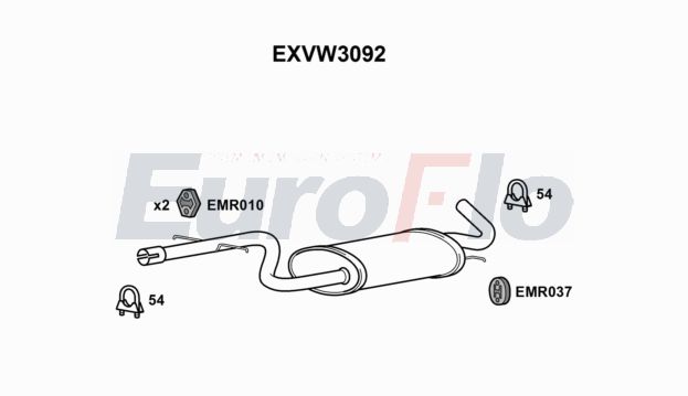 EuroFlo EXVW3092