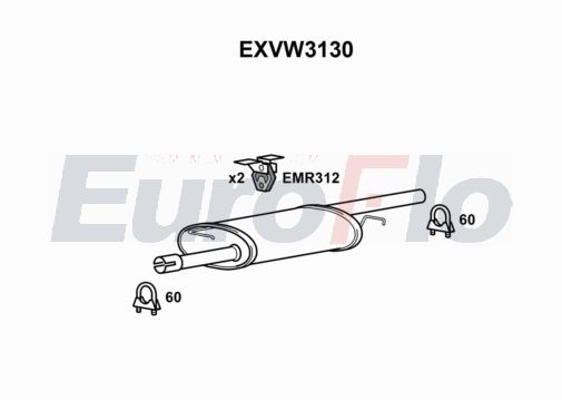 EuroFlo EXVW3130