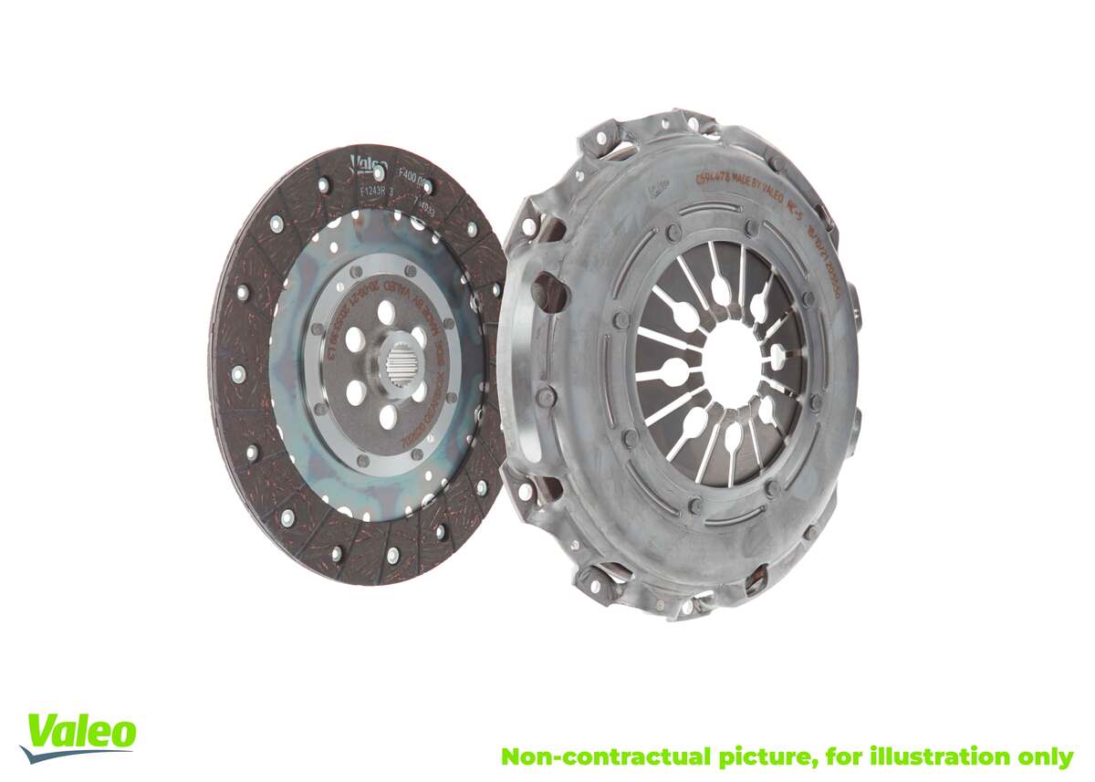 Valeo 832141 Clutch kit only 2pc for solid conversion