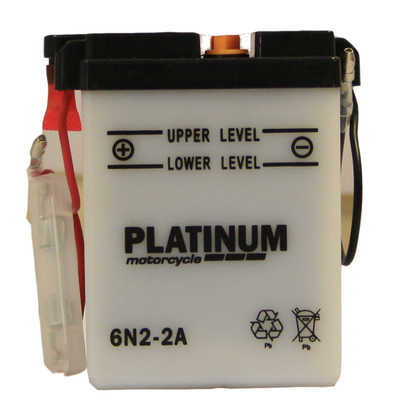 Platinum 6N2-2A Motorcycle Battery