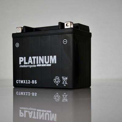 Platinum CTMX12-BS AGM Motorcycle Battery