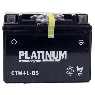 Platinum CTM4L-BS AGM Motorcycle Battery