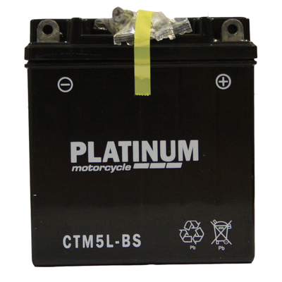 Platinum CTM5L-BS AGM Motorcycle Battery