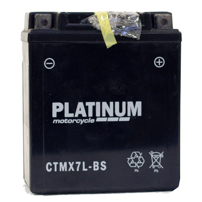 Platinum CTMX7L-BS AGM Motorcycle Battery