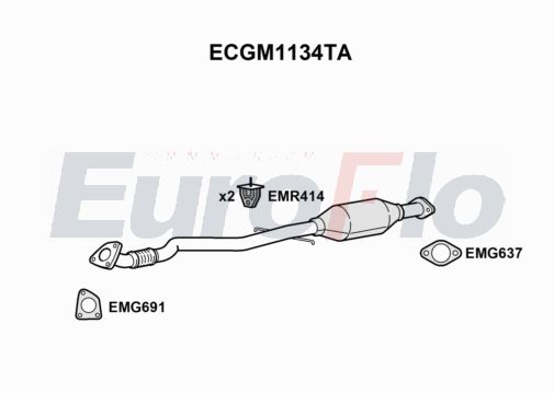 EuroFlo ECGM1134TA