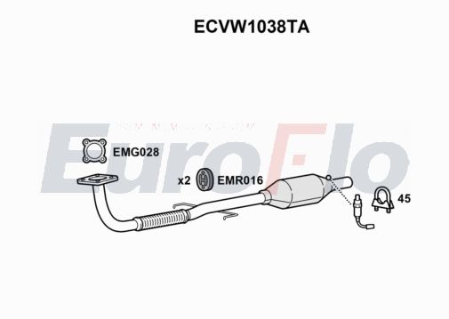 EuroFlo ECVW1038TA