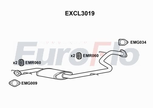 EuroFlo EXCL3019