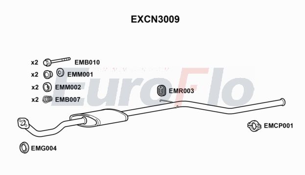 EuroFlo EXCN3009