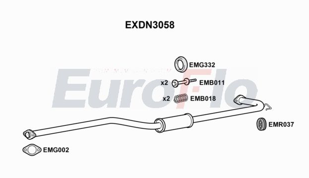 EuroFlo EXDN3058