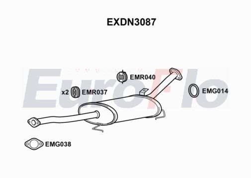 EuroFlo EXDN3087
