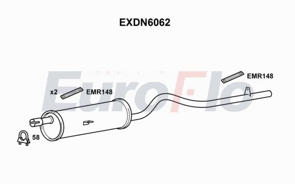 EuroFlo EXDN6062