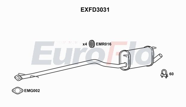 EuroFlo EXFD3031