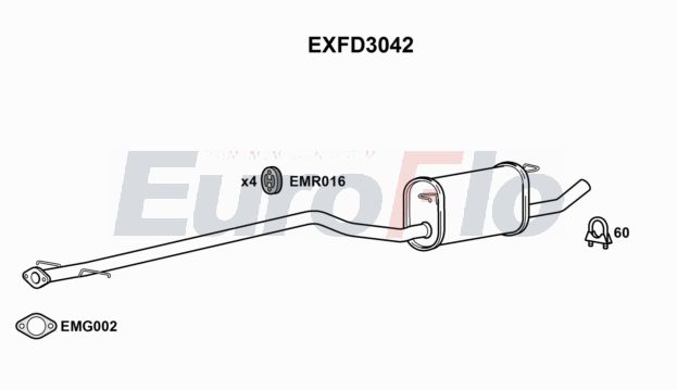 EuroFlo EXFD3042