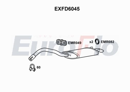 EuroFlo EXFD6045