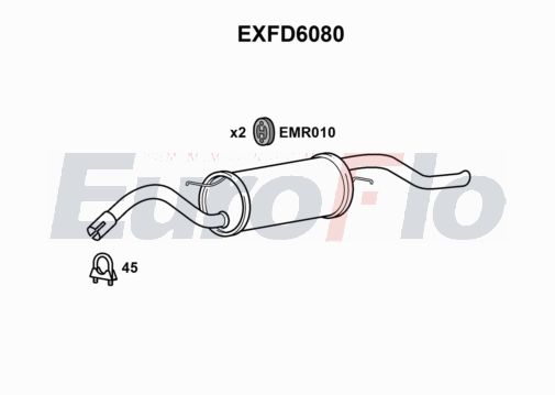 EuroFlo EXFD6080