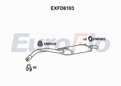 EuroFlo EXFD6103