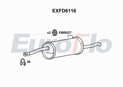 EuroFlo EXFD6116