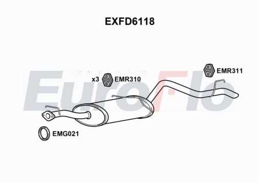 EuroFlo EXFD6118