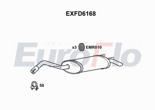 EuroFlo EXFD6168