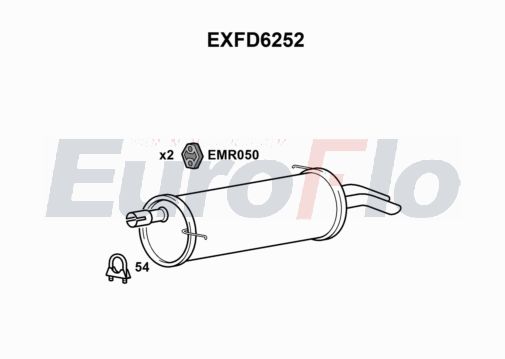 EuroFlo EXFD6252