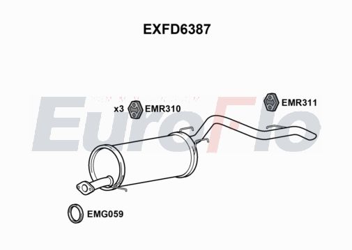 EuroFlo EXFD6387