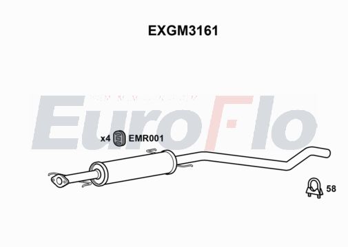 EuroFlo EXGM3161