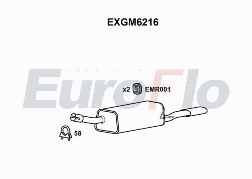 EuroFlo EXGM6216