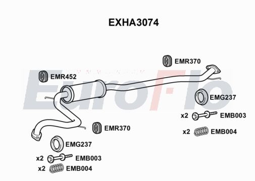 EuroFlo EXHA3074