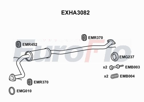 EuroFlo EXHA3082