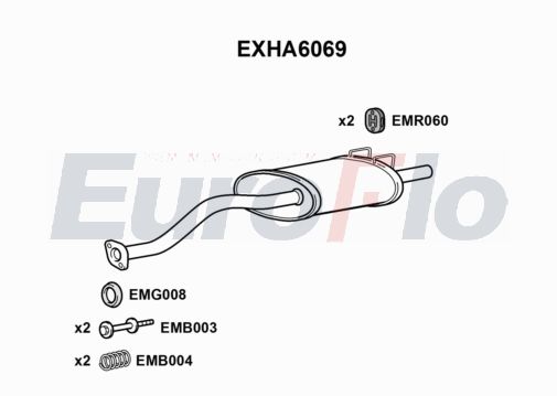 EuroFlo EXHA6069