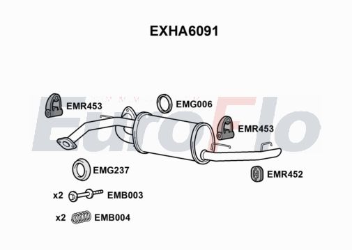 EuroFlo EXHA6091
