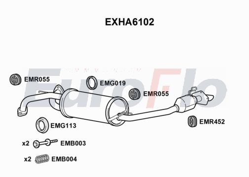 EuroFlo EXHA6102