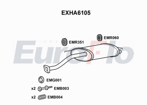 EuroFlo EXHA6105