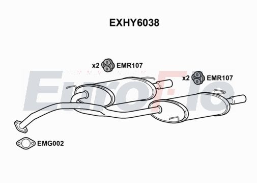 EuroFlo EXHY6038