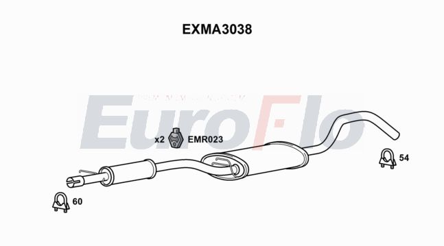 EuroFlo EXMA3038
