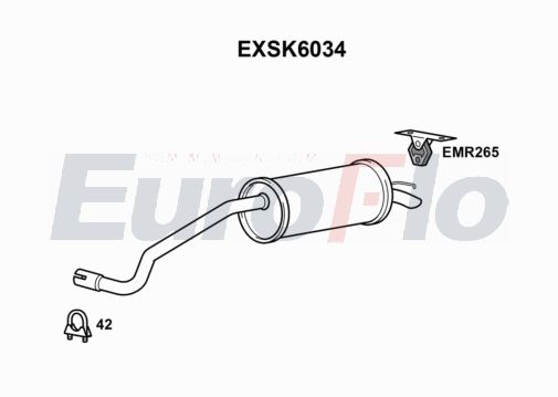 EuroFlo EXSK6034