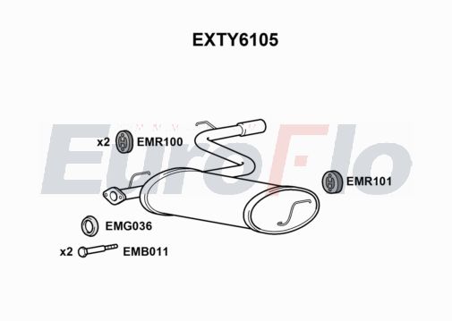 EuroFlo EXTY6105