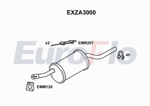 EuroFlo EXZA3000