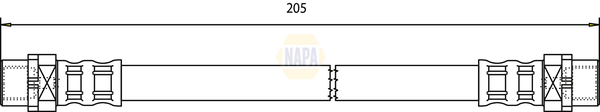 NAPA NBH1143 Brake Hose