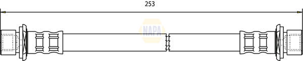 NAPA NBH1145 Brake Hose