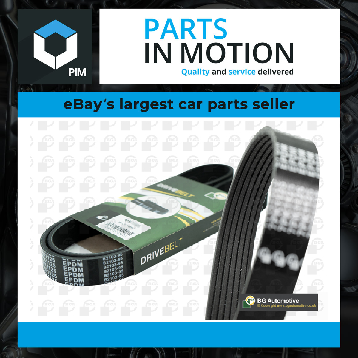 BGA 7 Rib Multi V Drive Belt 7PK1785 [PM1671925]