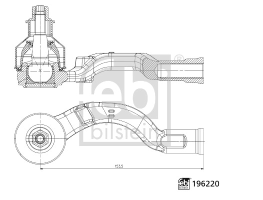 Febi 196220 Tie / Track Rod End