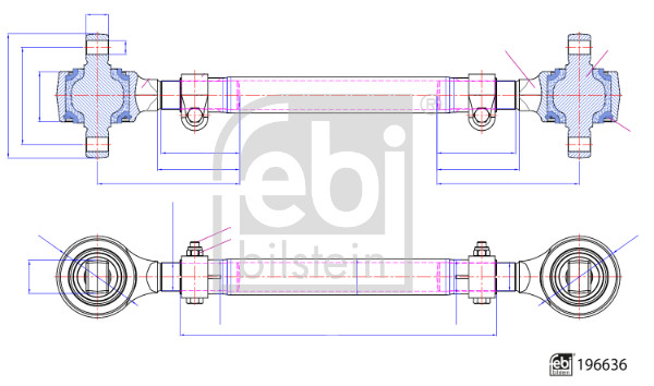 Febi 196636 Wishbone / Suspension Arm