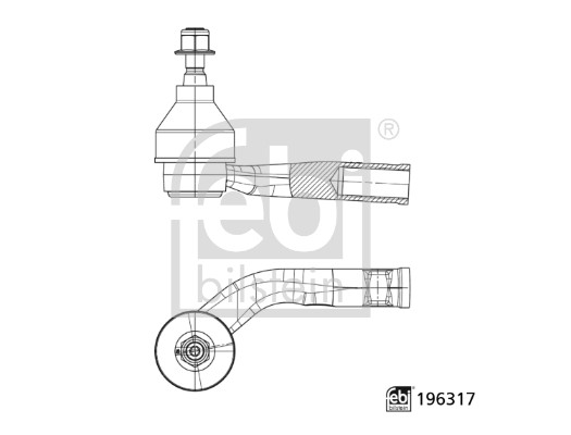 Febi 196317 Tie / Track Rod End
