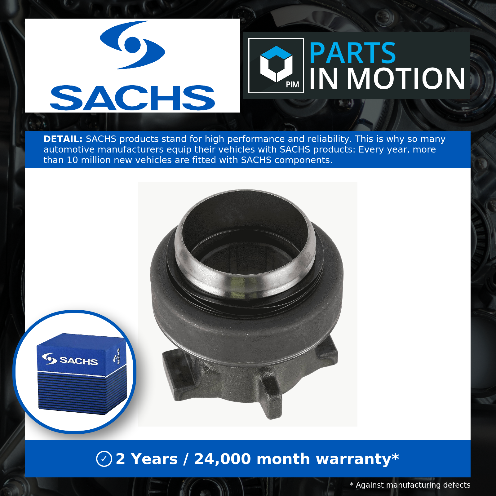 Sachs Clutch Release Bearing 3151001369 [PM2587781]