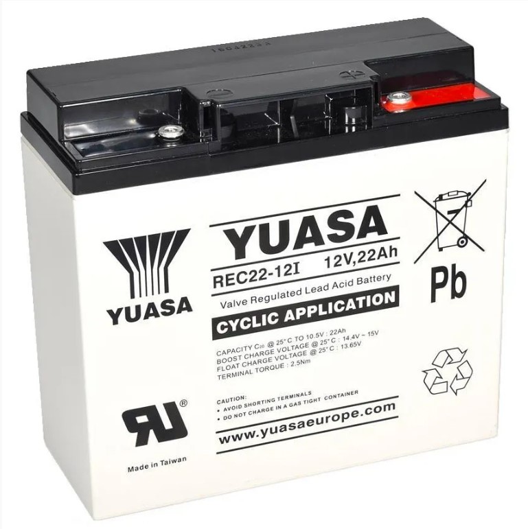 Yuasa REC22-12 Golf Cart Battery