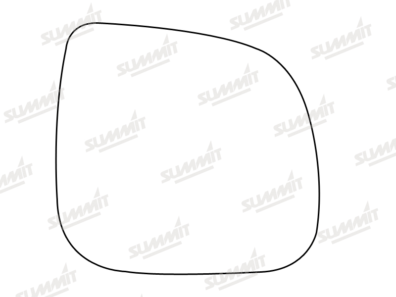 Summit CMV-40 Mirror Glass