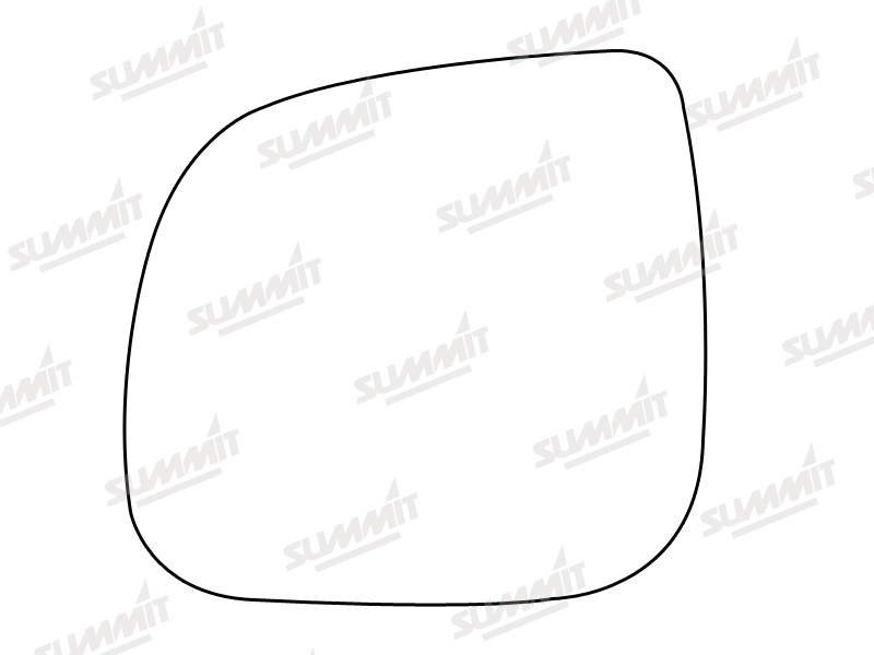 Summit CMV-41BH Heated Mirror Glass